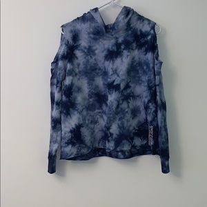 Justice hooded long sleeve shirt